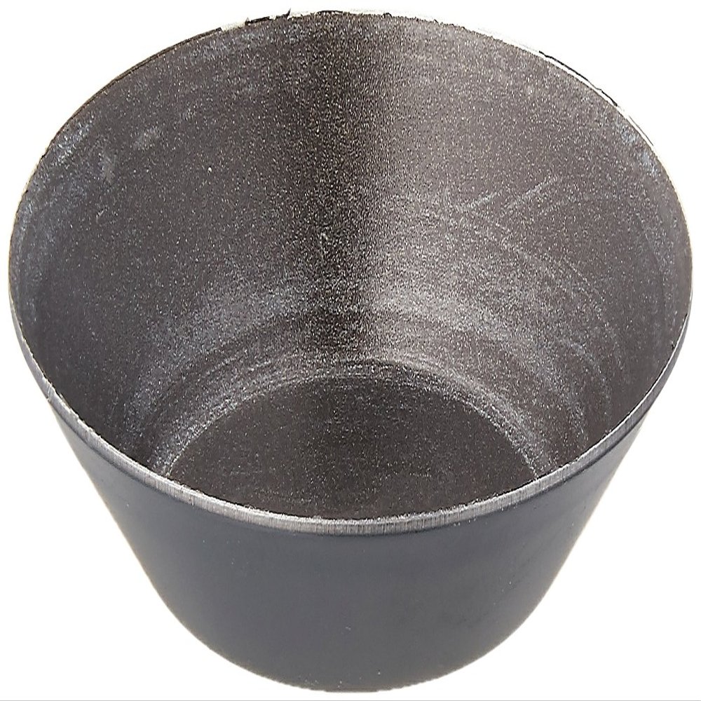 Matfer Bourgeat Exopan Steel Deep Tartlet Mold, Plain, Nonstick, 2", Pack of 25
