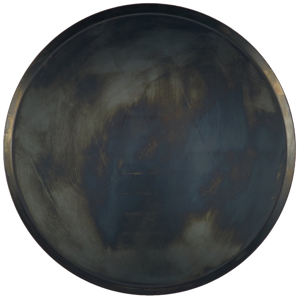 Matfer Bourgeat Round Black Carbon Steel Baking/Oven Sheet, 15 3/4"
