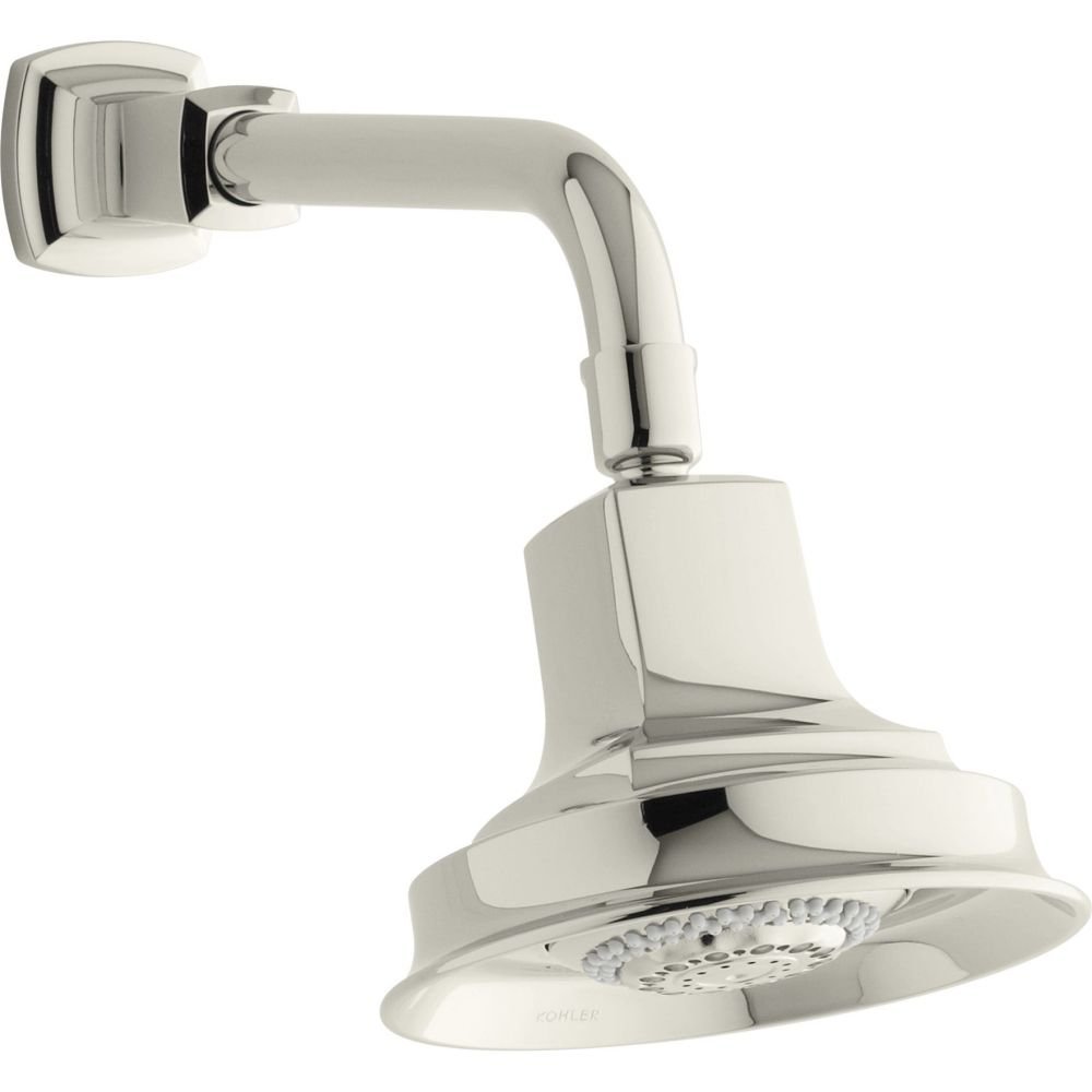 Kohler K-16245-SN Margaux Multifunction Showerhead, Vibrant Polished Nickel