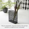 YAMAZAKI Home Nest Umbrella Stand - Storage For Umbrellas And Walking Canes - Steel - Holds Up To 10 Umbrellas view 2
