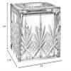 Godinger Dublin Crystal Tissue Box view 4