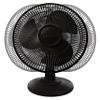 Lasko 12" Oscillating Table Fan for Home, Offices, Bedrooms, Living Rooms, 3-Speeds, Widespread Oscillation, Tilt-Back Fan Head, Portable, Black, 2017 view 3