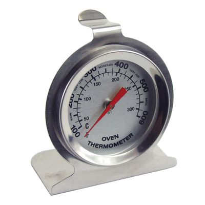 Fox Run Oven Thermometer, Commercial Stainless Steel, Large Dial