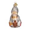 Old World Christmas Hungry Squirrel Glass Blown Ornament for Christmas Tree, Handcrafted Holiday Decoration, Wildlife Animal Collection view 3