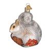 Old World Christmas Hungry Squirrel Glass Blown Ornament for Christmas Tree, Handcrafted Holiday Decoration, Wildlife Animal Collection view 4