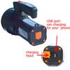 ODEAR Super Bright Torch Searchlight Handheld Portable LED Spotlight USB Rechargeable Flashlight for Mining,Camping, Hiking, Fishing view 4