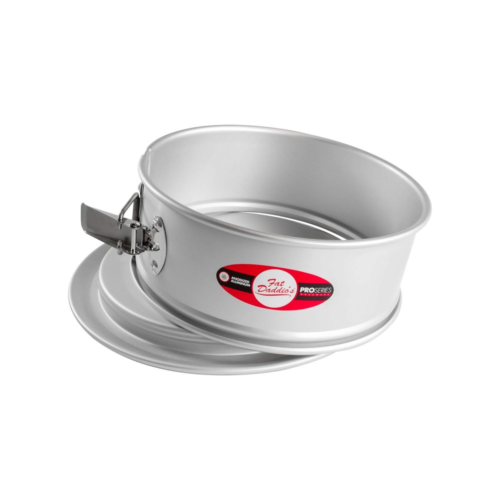 Fat Daddio's Round Springform Pan, 3 inch high - 10"