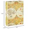 3-Ring Photo Album 504 Pockets Hold 4x6 Photos, Ancient World Map Design view 4