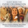 Gallery Leather Guest Book - Great for Wedding, Reception, Baby and Bridal Shower, Birthday Party and Vacation Home - 192 Lined Pages to Sign in, add Polaroid Photo - Hardcover 9x7" - Freeport Ivory view 2
