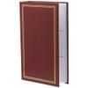 3-Ring Photo Album 300 Pockets Hold 4x6 Photos, Burgundy Red view 1