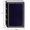 Pioneer Photo Albums STC-504 Navy Blue Photo Album, 504 Pockets 4"x6", 1 Count (Pack of 1) view 2