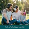 Pro For Sho 34dB NRR Hearing Protection Ear Muffs  Highest NRR Compact Design Ear Protection for Loud Events & Sensory Use (Dazzling Blue) view 4