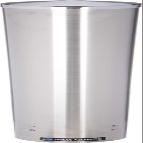 San Jamar Small Pull-Type Cup Dispenser Fits 4-10 Oz Cups with Flip Caps for Restaurants, Dining Halls, and Fast Food, Stainless Steel, 23.5 Inches, Silver