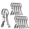 WEBI Beach Towel Clips,10 Packs 4.33" Pool Cover Clips,Beach Chair Clips,About Ground Pool Cover Clamps for Cruise,Boat,Blanket,Quilt,Lounge view 1