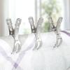 WEBI Beach Towel Clips,10 Packs 4.33" Pool Cover Clips,Beach Chair Clips,About Ground Pool Cover Clamps for Cruise,Boat,Blanket,Quilt,Lounge view 2
