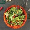 Winco Woven Wood Salad Bowl, 6 inch - 12 per case. view 3