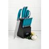 Oster Lindbergh 14 Piece Cutlery Set, Teal view 4