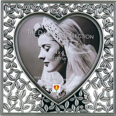 Dennis Daniels Designs Heart and Vines - Pewter (4x4-4x4