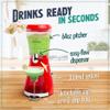 Nostalgia Margarita Machine - Blender for Smoothies, Margaritas, Daiquiris, and Slushies - Red - 64-Ounce view 3