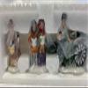 Department 56 Violet Vendor/carolers/chestnut Vendor - Set of 3 Retired view 1