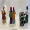 Department 56 Violet Vendor/carolers/chestnut Vendor - Set of 3 Retired view 3
