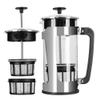 ESPRO P5 French Press Coffee Maker  Patented Double Micro-Filter for Grit Free Brew, Heat-Resistant Thicker Borosilicate Glass Coffee Press  32 oz view 1