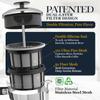 ESPRO P5 French Press Coffee Maker  Patented Double Micro-Filter for Grit Free Brew, Heat-Resistant Thicker Borosilicate Glass Coffee Press  32 oz view 3