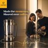 ESPRO P5 French Press Coffee Maker  Patented Double Micro-Filter for Grit Free Brew, Heat-Resistant Thicker Borosilicate Glass Coffee Press  32 oz view 4