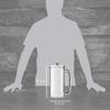ESPRO P7 Polished French Press Stainless Steel 304  Patented Double Walled Micro-Filter Insulated French Press Coffee Maker, Grit-Free Brew - Heat Resistant BPA Free (18oz) view 2