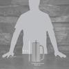 ESPRO P7 Brushed Stainless Steel French Press 304  Patented Double Walled Micro-Filter Insulated French Press Coffee Maker, Grit-Free Brew - Heat Resistant BPA Free (18oz) view 2