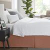 Nestl Rust Full XL Bed Skirt - Full XL Size Bed Skirt 14 Inch Drop - Brushed Microfiber Bed Skirts - Hotel Quality Pleated Bed Skirt - Shrinkage & Fade Resistant view 3