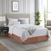 Nestl Rust Full XL Bed Skirt - Full XL Size Bed Skirt 14 Inch Drop - Brushed Microfiber Bed Skirts - Hotel Quality Pleated Bed Skirt - Shrinkage & Fade Resistant view 4