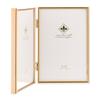 Lawrence Frames Metal Frame, Simply, Gold, 4x6 Double view 3