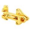Prime-Line U 11315 Swing Bar Door Guard With High Security Auxiliary Lock, Brass Finish (Single Pack) view 1