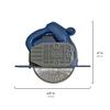 Genuine Fred PIZZA BOSS 3000, Circular Saw Stainless Steel Pizza Wheel, Great Gift for Guys and Pizza Lovers, Easy to Clean with Removable Shield - White Elephant Gift - Fun Kitchen Gadget view 4