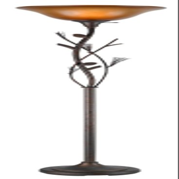 Cal Lighting BO-961TR Leaf, Flower, Fruit One Torchiere Lighting Accessories, Brown, 29.3x22.5x9.8