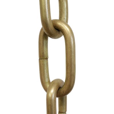 RCH Hardware CH-07-AB Brass Chandelier Chain, Antique Brass (1 Foot)
