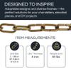 RCH Hardware CH-07-AB Brass Chandelier Chain, Antique Brass (1 Foot) view 2