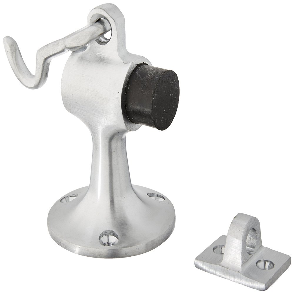 Deltana SAHF358U26D 3-3/4-Inch Tall Floor Mount Bumper with Holder