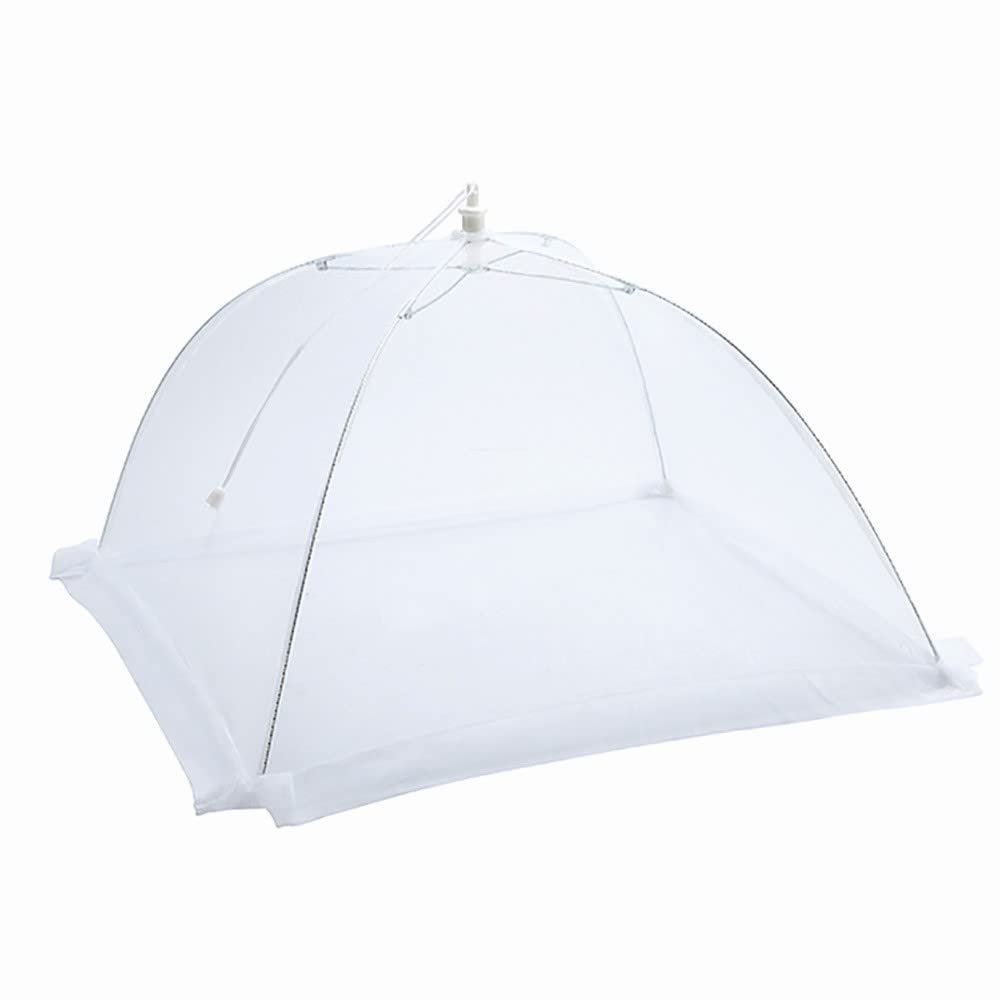 Mr. Bar-B-Q 02015Y Premium 17-Inch by 17-Inch Boxed Food Tent, Clear