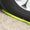 Flexzilla Air Hose, 3/8 in. x 25 ft., 1/4 in. MNPT Fittings, Heavy Duty, Lightweight, Hybrid, ZillaGreen - HFZ3825YW2 view 4