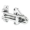 Prime-Line U 11318 Swing Bar Door Guard With High Security Auxiliary Lock, Chrome Finish (Single Pack) view 1
