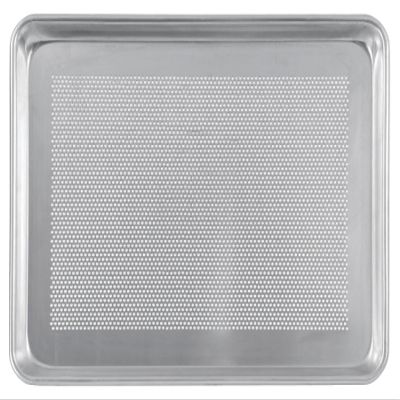 Crestware Perforated Half Sheet Pan, 18 by 13 by 1", Silver
