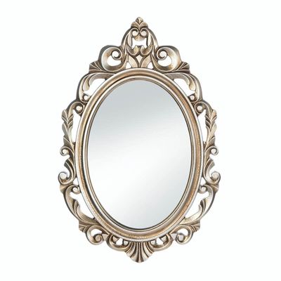 Accent Plus Gold Royal Crown Wall Mirror 15.5x0.5x23.5