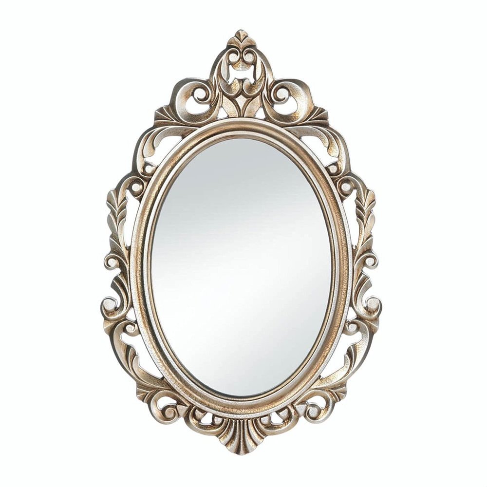 Accent Plus Gold Royal Crown Wall Mirror 15.5x0.5x23.5