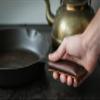 Leather Cast Iron Pan Handle Cover (Standard 4.5") view 4