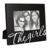 Malden International Designs The Girls in Cursive Words Picture Frame, 4x6, Black view 2