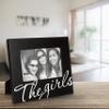 Malden International Designs The Girls in Cursive Words Picture Frame, 4x6, Black view 4