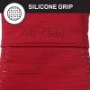 All-Clad Silicone Oven Mitts: Heat Resistant up to 500 Degrees - 100% Cotton & Silicone, 14"x7" Oven Mitt for Kitchen and Barbeque, 2-Pack, Chili view 3