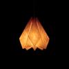 Brownfolds Paper Origami Lamp Shade; Vanilla Bliss Single Pack Light Peach view 2